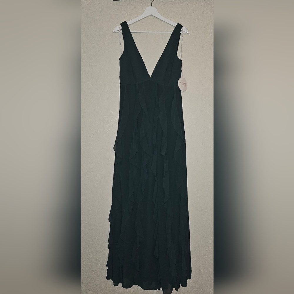 W. Too By Watters Evergreen Bridesmaid Dress